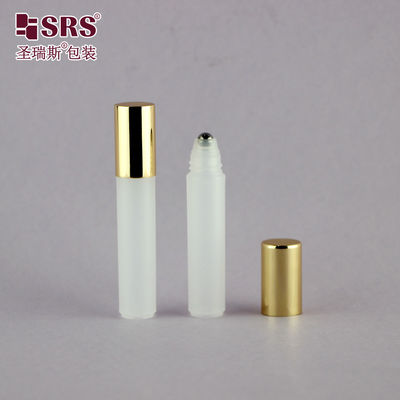 kaufen 3 ml leere Kosmetik-Fabrik-Roller Stahlkugel Augen-Serum Probenflasche Kunststoff online manufacture