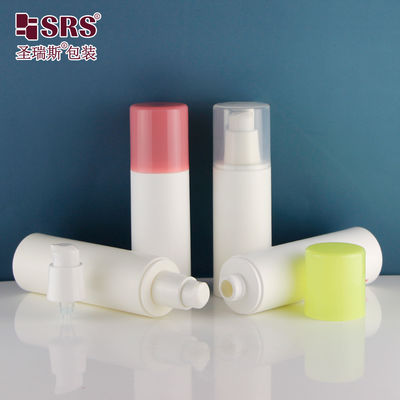 kaufen Injektionsmittel Weiße PCR Umweltschonende Gesichtslotion Pumpe Flaschen Kunststoff Luftlose Flasche 50ml online manufacture
