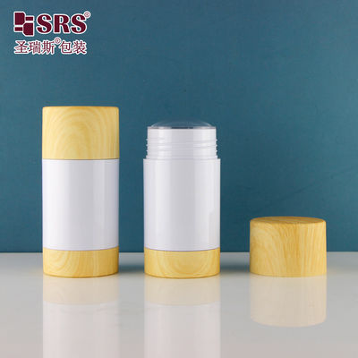 kaufen Runde Form benutzerdefinierte Farbe Kunststoff-Stick Flasche Twist Up 50 ml Deodorant Behälter online manufacture