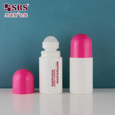 kaufen 60 ml runde, halbtransparente Farbe, Kunststoff-Hautpflege-Gel-Flasche auf Deodorant-Flasche online manufacture