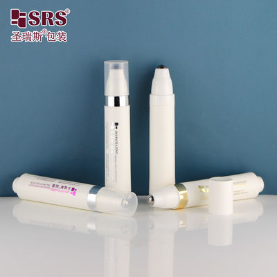 kaufen 10 ml PP PCR Recyclingmaterial Kunststoff Anpassung Druck-Stil Luftlose Massage Augensérum 1/3 oz Roll On Flaschen online manufacture