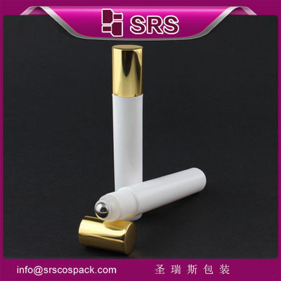 kaufen SRS 15 ml leere Augencreme auf der Verpackung des Lieferanten, Rollflasche mit glänzender goldener Kappe online manufacture