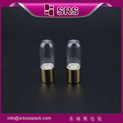 kaufen SRS Warmverkauf leere 3 ml Glasflasche für ätherisches Öl mit Edelstahlwalze online manufacture