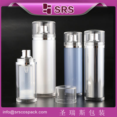 kaufen SRS 30 ml 50 ml 100 ml ovaler Form Kosmetische Verpackung für die Fundamentpumpe Luftlose Flasche online manufacture