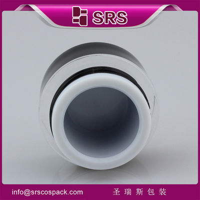 kaufen China Versorgung runden Form schwarz J021 5g kosmetische Probe Glas online manufacture