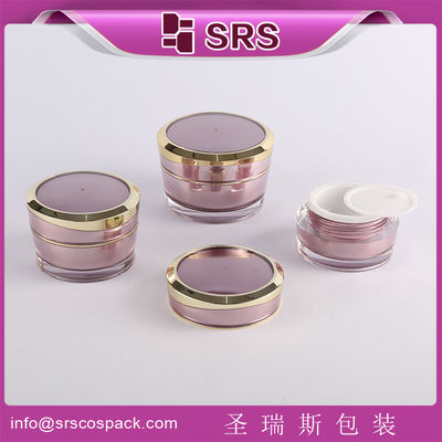 kaufen Shengruisi Verpackung J031-5ml 10ml 15ml 30ml 50ml Acrylcreme Gläser online manufacture