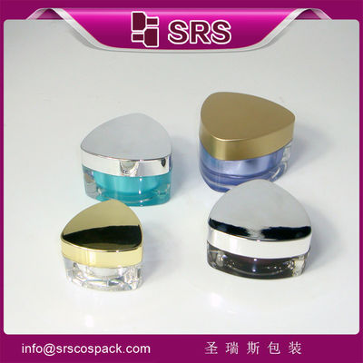 kaufen Dreiecksform neuer Stil J080 10ml 15ml 30ml 50ml klares Plastikgefäß online manufacture