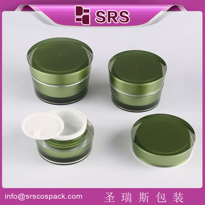 kaufen SRS China kosmetische Verpackungen Großhandel Luxus-Akryl 50 ml Plastikgefäße für Gesichtscreme online manufacture