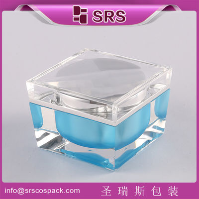 kaufen Shengruisi Verpackung J055-30G 50G 100G Quadrat Acrylcreme Glas online manufacture