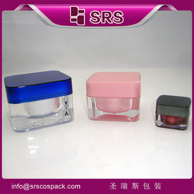 kaufen Shengruisi Verpackung J056-5G 30G 50G Quadrat Acrylcreme Glas online manufacture