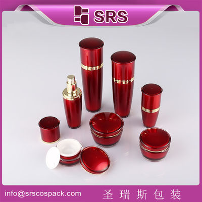 kaufen SRS China Hersteller Plastiktrommelform Acryllotionflasche und Creme-Glas Kombination online manufacture