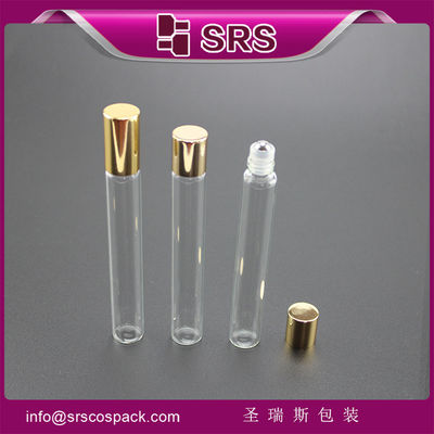 kaufen SRS transparenter Behälter für ätherisches Öl leere 10 ml Glasflasche mit Rollen auf Versiegelungstyp online manufacture