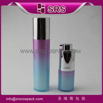 kaufen SRS Verpackung A021 15 ml 30 ml 50 ml hochwertige luftlose Acrylflasche online manufacture