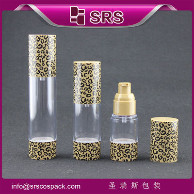 kaufen A027 15 ml 30 ml 50 ml Luftlose Flasche SRS Verpackung Hersteller Lotionsflasche online manufacture