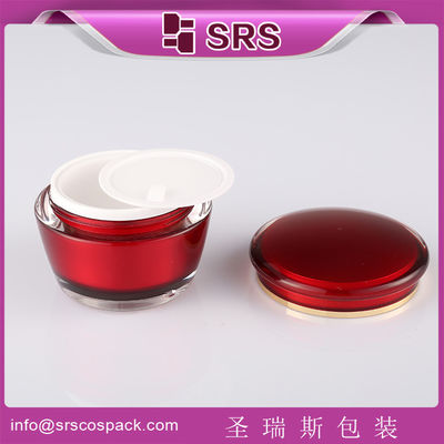 kaufen Rotfarbe J035 15g 30g 50g Kosmetikglas aus Kunststoff online manufacture