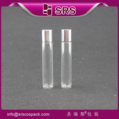 kaufen 8 ml Glasrolle auf Flasche mit Metallkugel, Runde Flasche mit ätherischem Öl online manufacture