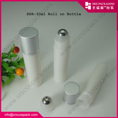 kaufen RPA-30ml Rollen auf Flasche mit Metallkugel und Aluminiumkappe, Hautpflegecreme Plastikflasche online manufacture