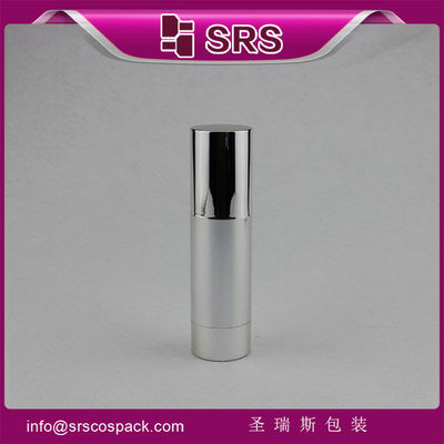 kaufen A022 Silberfarbene Luftlose Aluminiumflasche aus China online manufacture
