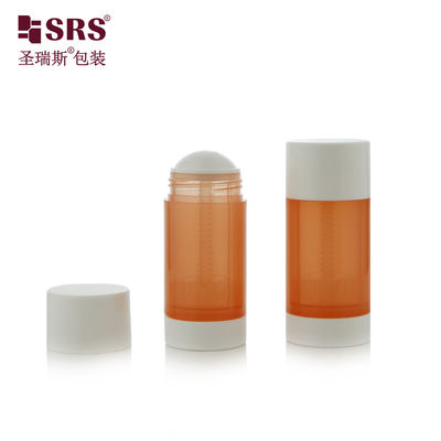 kaufen 15 ml 30 ml 50 ml 75 ml 90 ml leerer runder PP-PCR-Recycling-Eco-Deodorant-Stickbehälter online manufacture