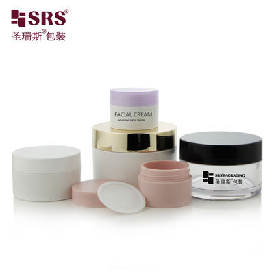 kaufen 15g 30g 50g 70g 80g 100g Plastikleere Hautpflegecreme Behälter PET Kosmetikgefäße online manufacture