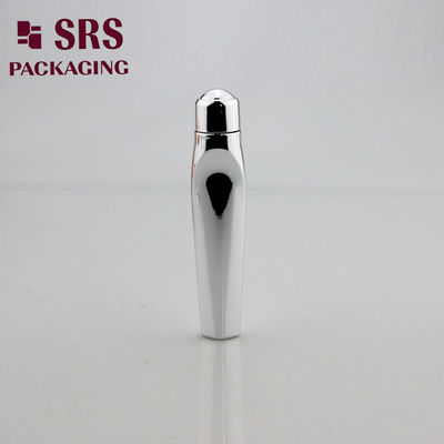 kaufen 12 ml individuell angefertigte metallisierte Silber-PETG-Rollkugeln mit Stahlkugeln für Augencreme online manufacture