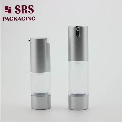 kaufen TA021 15ML 30ML 50ML Matte Silber Plastik Lotion Pumpe Flasche zum Verkauf online manufacture