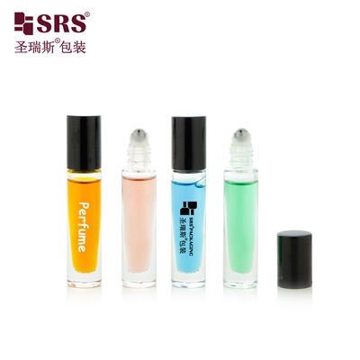 kaufen GB1-5ML Reisegröße niedliche Tasche runde kurze Glasrolle auf Flasche für Nagelöl kosmetische Verpackung online manufacture