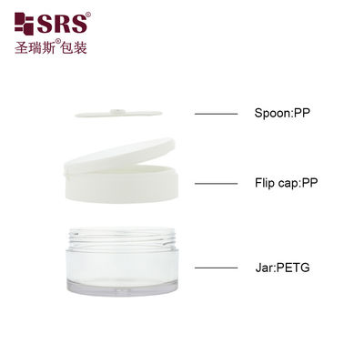 kaufen PETG003 Leere weiße Spritze benutzerdefinierte Farbe 100g 120g 150g 200g 250g Flip Cap Plastikglas mit kostenlosen Proben in Lagerfarbe online manufacture