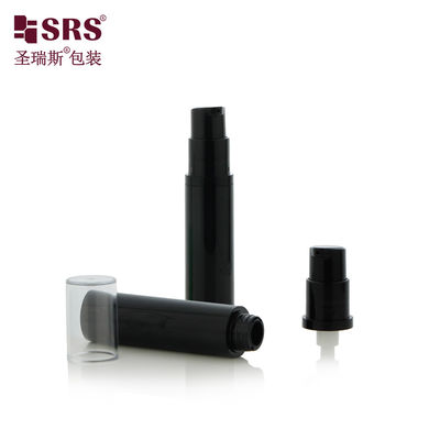 kaufen A003 5ml 10ml 12ml 15ml Mini Taschengröße Runde Plastikflasche ohne Luft für Gesichtsserum Kosmetikverpackung online manufacture