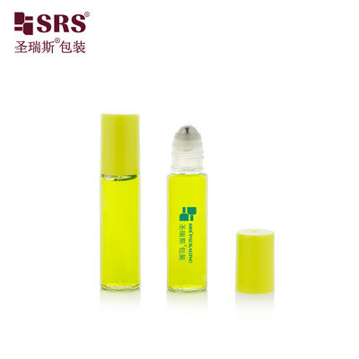 kaufen PET-10ML Kunststoff PET Klar glänzende Oberfläche Roll auf Flasche Applikator Behälter Verpackung mit Stahlkugel Massage online manufacture