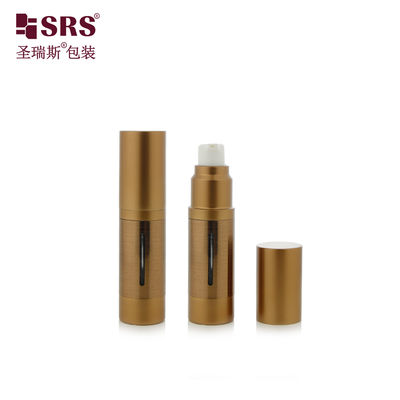 kaufen A022B 15ML 30ML 50ML Plastikflasche mit Luftloser Pumpenlotion für Kosmetikserum Aluminiumkappe Luxusverpackung online manufacture