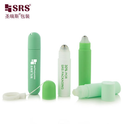 kaufen RPPF RPPG 20ML 25ML PP Domkappe PCR Roll-On-Flasche für Deodorant Serum Gel Applikator Großhandel Kein Auslaufen online manufacture