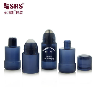 kaufen RPPE 50ml 75ml Austauschbare PP PCR Doppelwandige Recycling-Rollerballflaschen für Duftgel-Lotion online manufacture