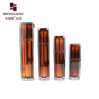 kaufen Durchsichtige Lotionsflasche L054 15ml 30ml 50ml 100ml Plastikcremeflasche mit Pumpe online manufacture