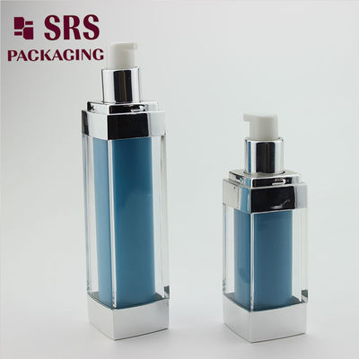 kaufen Shengruisi Verpackung L052-30ml 50ml 80ml 120ml Quadrat-Acryl-Kosmetik-Lotionsflasche online manufacture