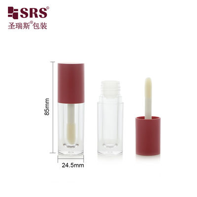 kaufen G1139 Injection Color Screw Cap Transparent Plastic Lipgloss Tube Container Customization Cute Cylinder online manufacture