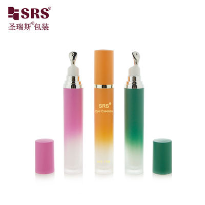 kaufen LR001 15ML 20ML Luxury Acrylic Bottle With Metal Applicator Zinc Alloy Material Head For Eye Cream online manufacture