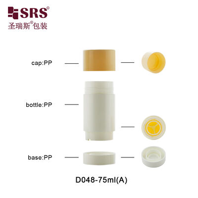 kaufen D048 Umweltschutzbewusste Behälter für Kosmetik-Sticks (15-90 ml) Nachverbraucher-Recycling-Boden für Deodorantien online manufacture