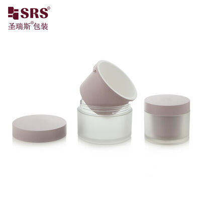 kaufen J101 50g 100g 240g Luxusleere Gesichtscreme Glasbehälter Kosmetikverpackung austauschbar online manufacture
