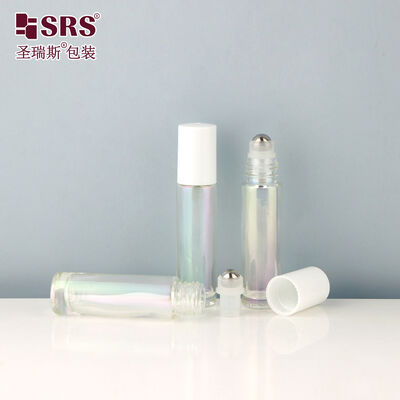 kaufen BLPM-10ML SRS Elektroplattierte Roll-On-Flaschen aus irischen Glas für Parfüm Personalisierbare Luxus-Kosmetikverpackungen mit Edelstahl-Rollkugeln online manufacture