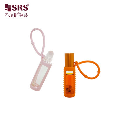 kaufen BLPM-10ML Dickwandige, transparente Glas-Roll-On-Flasche mit Silikonhülle für Parfümöl online manufacture