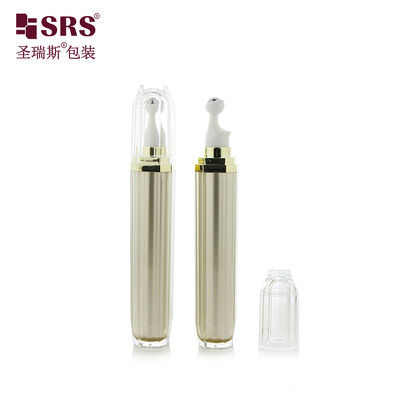 kaufen L002 15ML 20ML Doppelwandige Acryl-Roll-On-Flasche für Augen-Serum-Applikator Luxusverpackung online manufacture