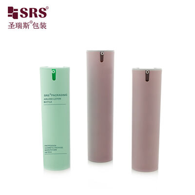 kaufen SRS-FO 30ML 50ML Runde PP Airless Pumpflasche für Gesichtslotion Kosmetikverpackungsbehälter online manufacture