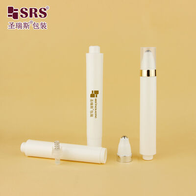 kaufen AY 10ML 15ML Injektions-Kostfarbe Glanz-Matte-Finierte Luftlose Roll auf Flasche Für Augencreme-Massage-Applikator online manufacture