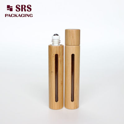 kaufen 10 ml Luxus-Etheröl-Rollflasche leere Bambus-Flasche online manufacture