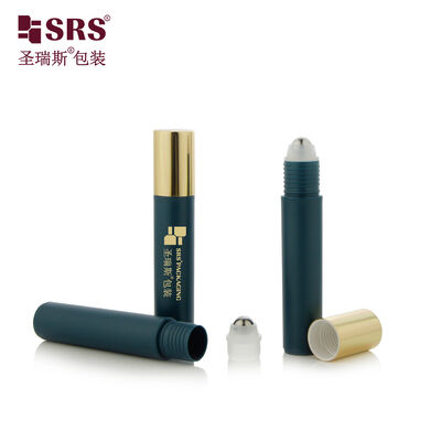 Besorgen Zusammengestellte 12 ML Kosmetische Plastikflasche Metall Stahl Kugel Aluminium Deckel Verpackung Behälter online manufacture