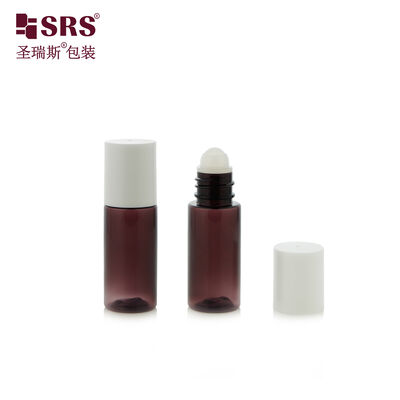 Besorgen 15ml PET Roll-On-Flasche Leerer Kunststoff-Rollerbehälter für ätherisches Öl, Augenserum, Körperpflegeflüssigkeit online manufacture