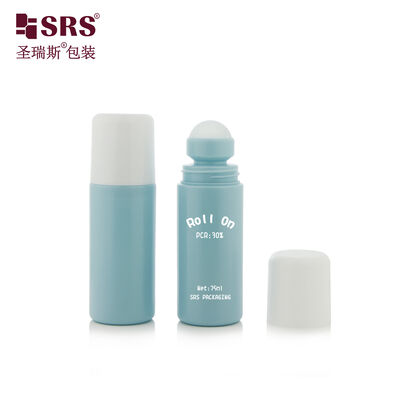 Besorgen 75 ml runde Rollflasche aus Kunststoff Leere Deodorant-Rollflasche Mehrere Optionskappen online manufacture