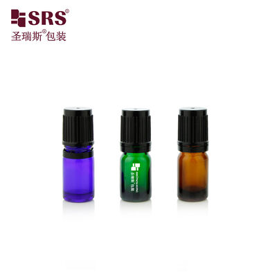 Besorgen SRS Bernstein Roll-On Flasche 5ml mit Stahl-Edelstein-Glasball für ätherische Öle online manufacture