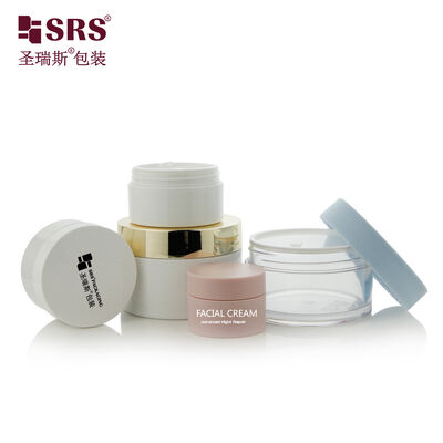 Besorgen Klares PET-Kosmetikglas mit glänzender Kappe für Körperbutter Gesichtsmaske und Augencreme online manufacture